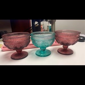 Pioneer Woman Glass Dessert Cups